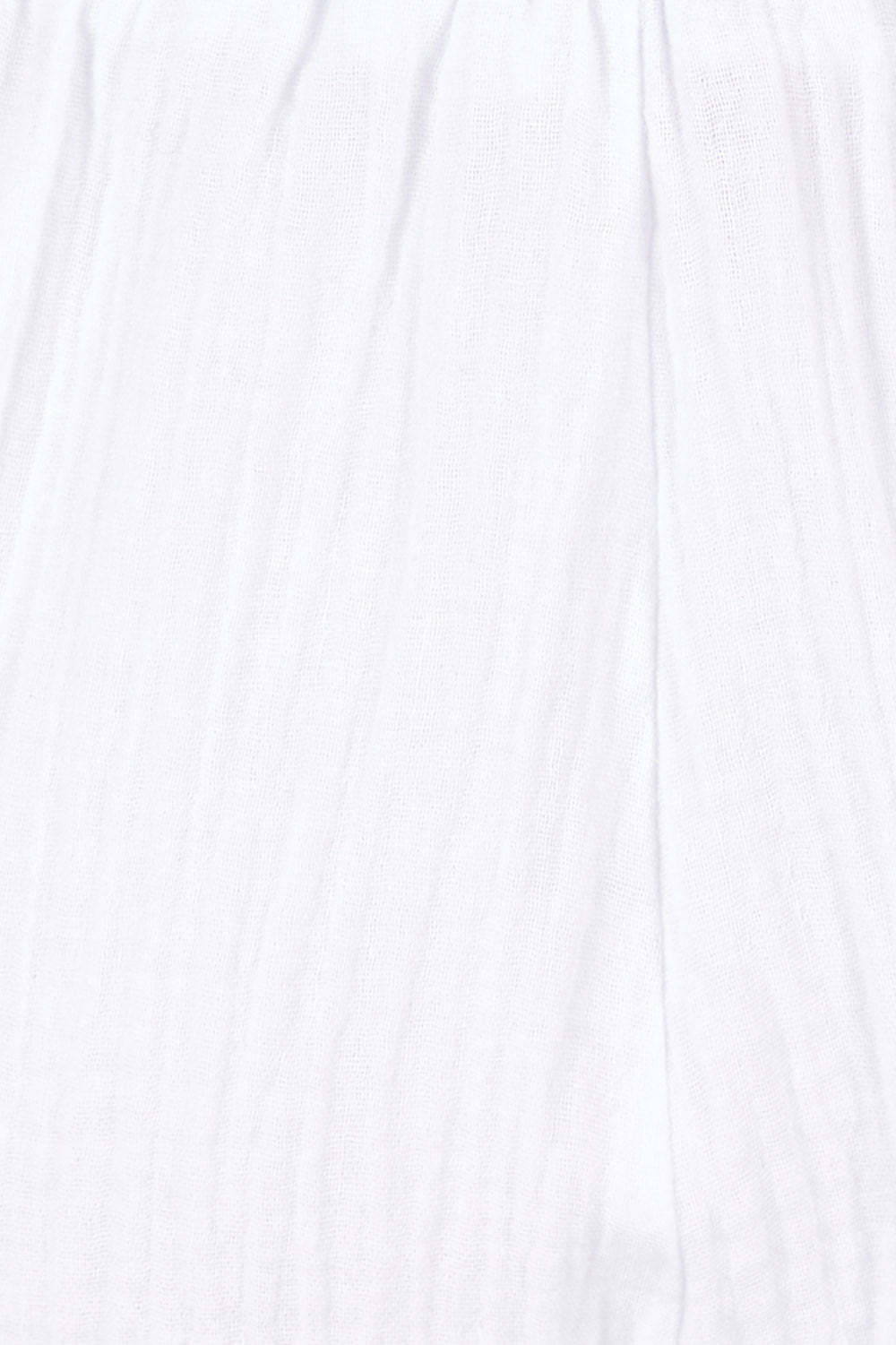 Product shot of the Cotton Pant in colour White (White), detail
