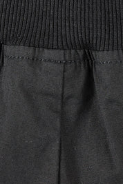 Product shot of the Santorini Cotton Short in colour Black (Black), detail