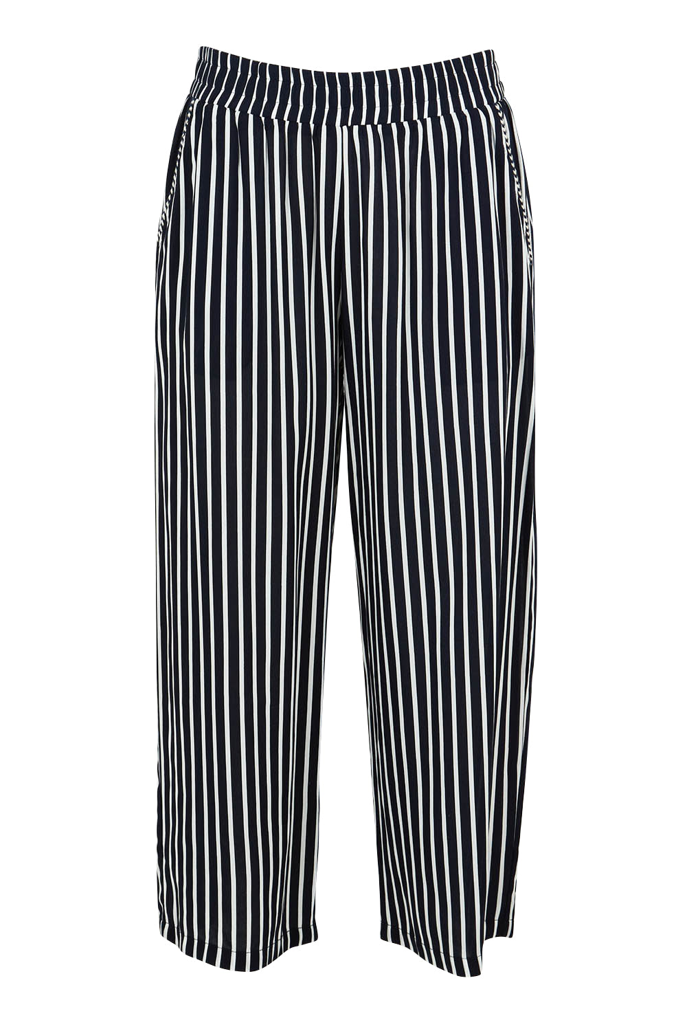 Preloved Stripe Pant - Navy