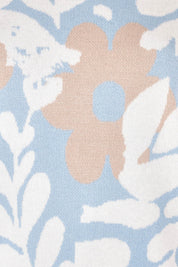Product shot of the Pasadena Vest in colour Blue (Blue), detail