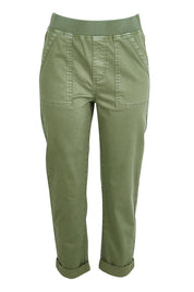 Isabella Cotton Pant - Khaki