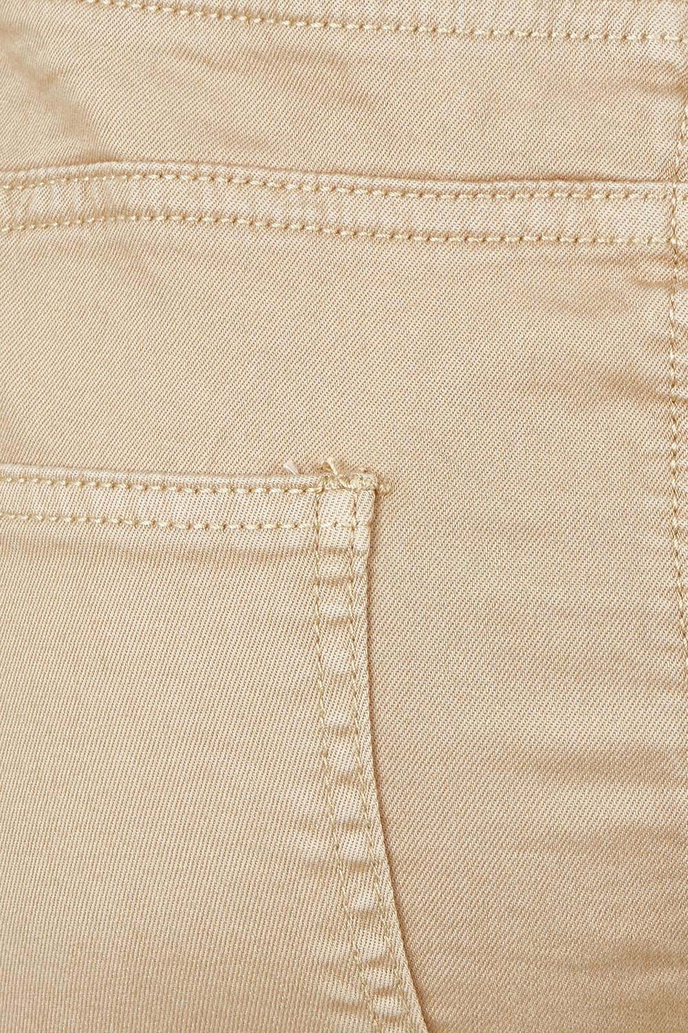 Product shot of the Isabella Cotton Pant in colour Nutmeg, detail