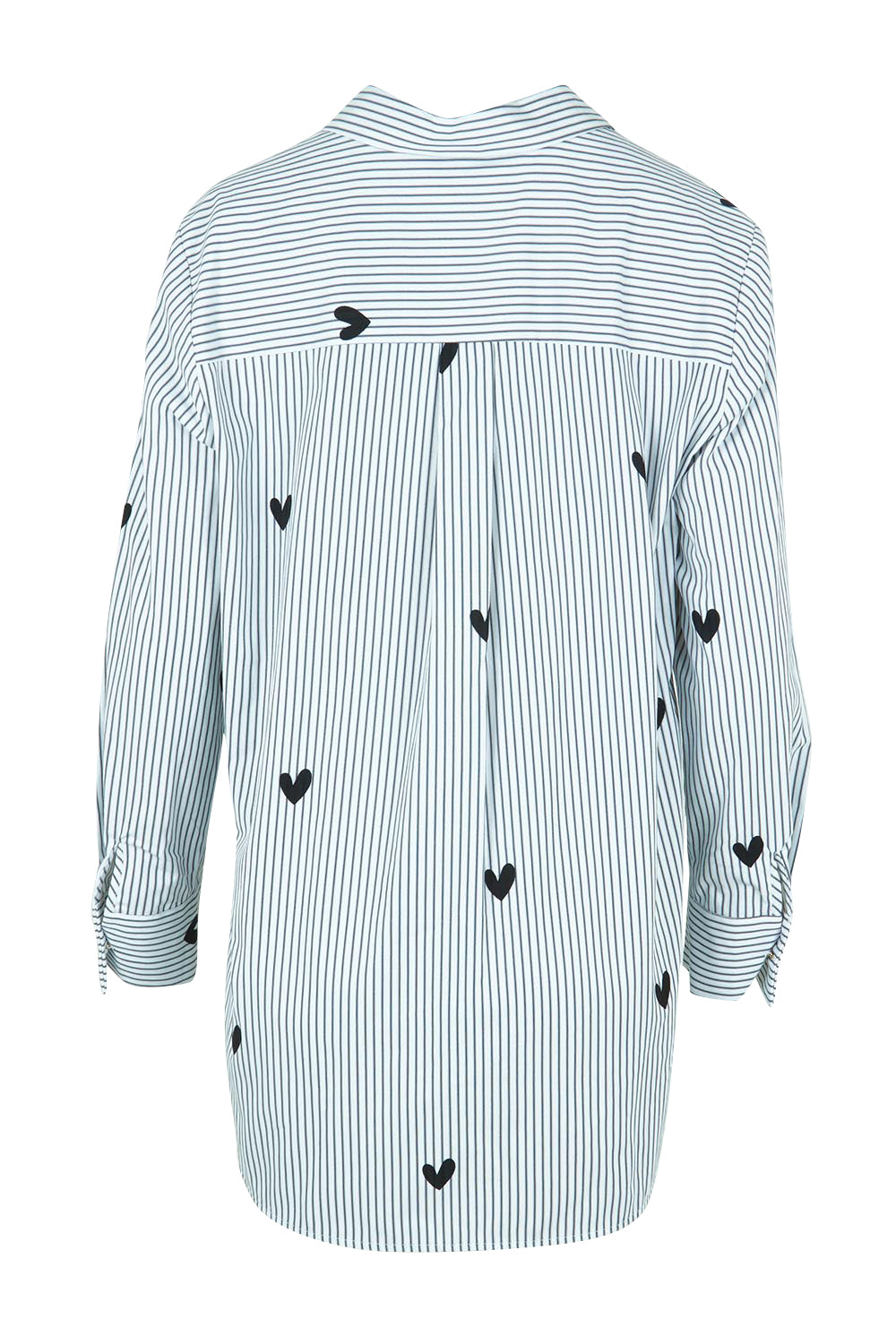 Aspen Stripe Cotton Shirt – Blkwhite