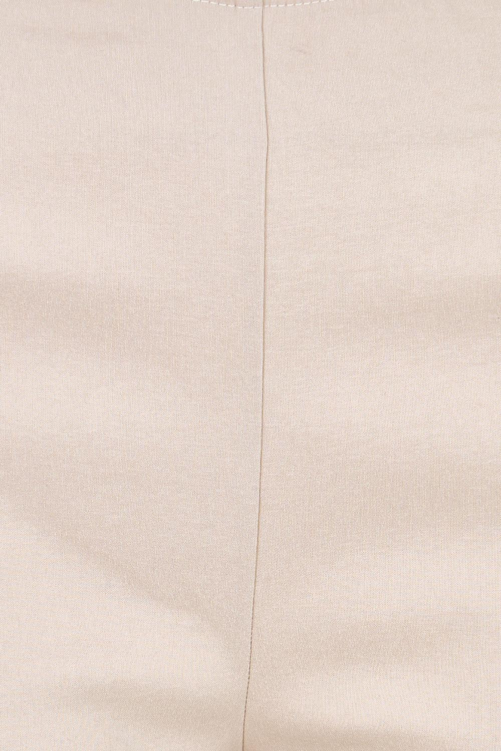 Product shot of the Zara Wide Leg Pant - Natural in colour Natural, showing detail