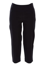 Product shot of the Zara Pant in colour Black (Black), from the front