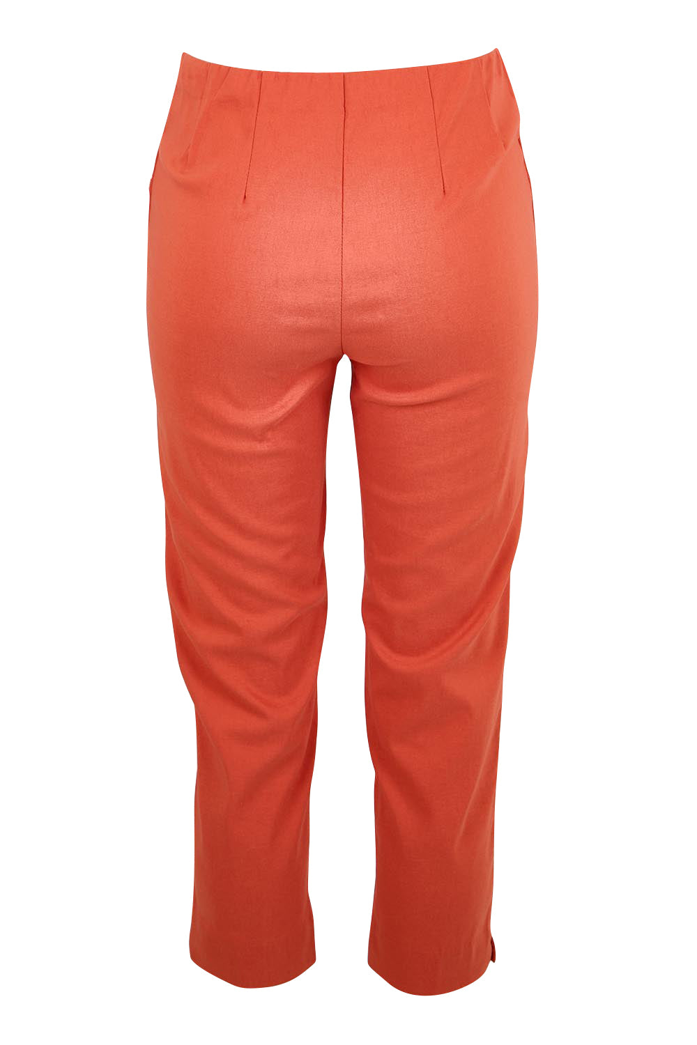 Product shot of the Zara Pant - Ginger in colour Ginger, from the back