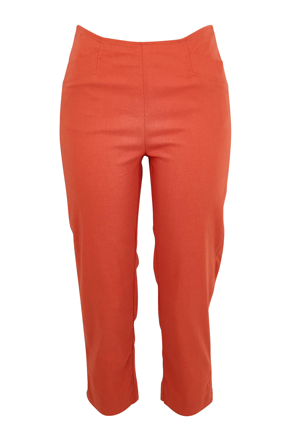 Product shot of the Zara Pant - Ginger in colour Ginger, from the front