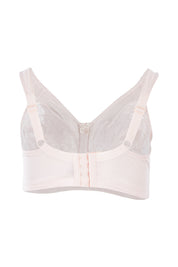 Product shot of the Endless Comfort Wirefree Bra in colour Freshpowde, from the back