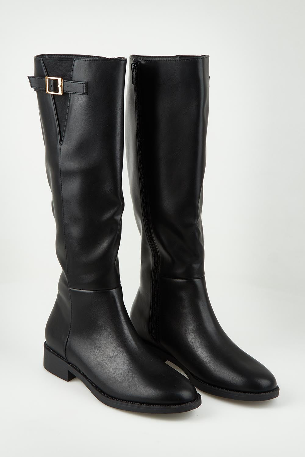 Garfield Knee Boot – Black