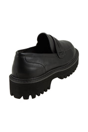 Product shot of the Neon Loafer in colour Black (Black), from the back