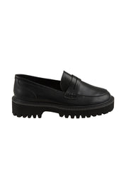 Product shot of the Neon Loafer in colour Black (Black), from the front