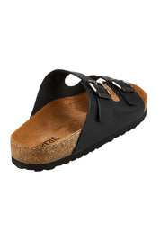Product shot of the Xylo Slide in colour Black (Black), from the back