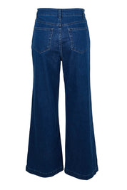 Preloved Hayley High-Waisted Wide Leg Jean - Darkdenim