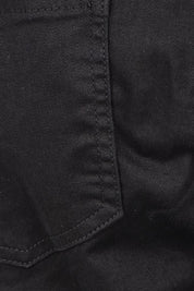 Product shot of the Robin Drawstring Pull On Pant in colour Black (Black), detail