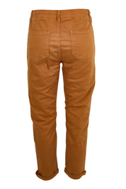 Robin Drawstring Pull On Pant - Chocolate