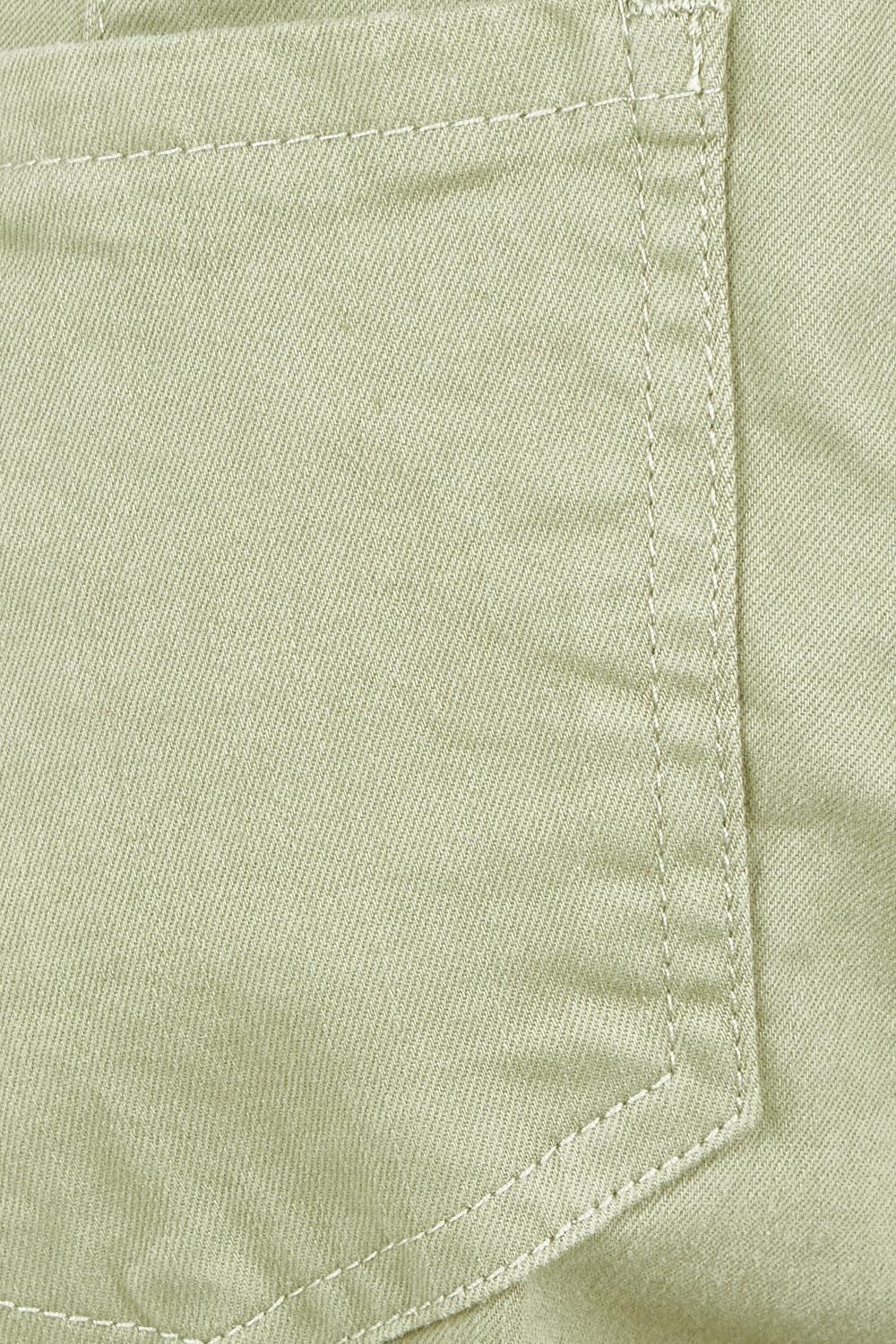 Product shot of the Robin Drawstring Pull On Pant in colour Khaki (Green), detail