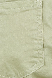 Product shot of the Robin Drawstring Pull On Pant in colour Khaki (Green), detail