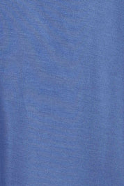 Product shot of the 3/4 Sleeve Bamboo Maxi Dress in colour Denim (Blue), detail