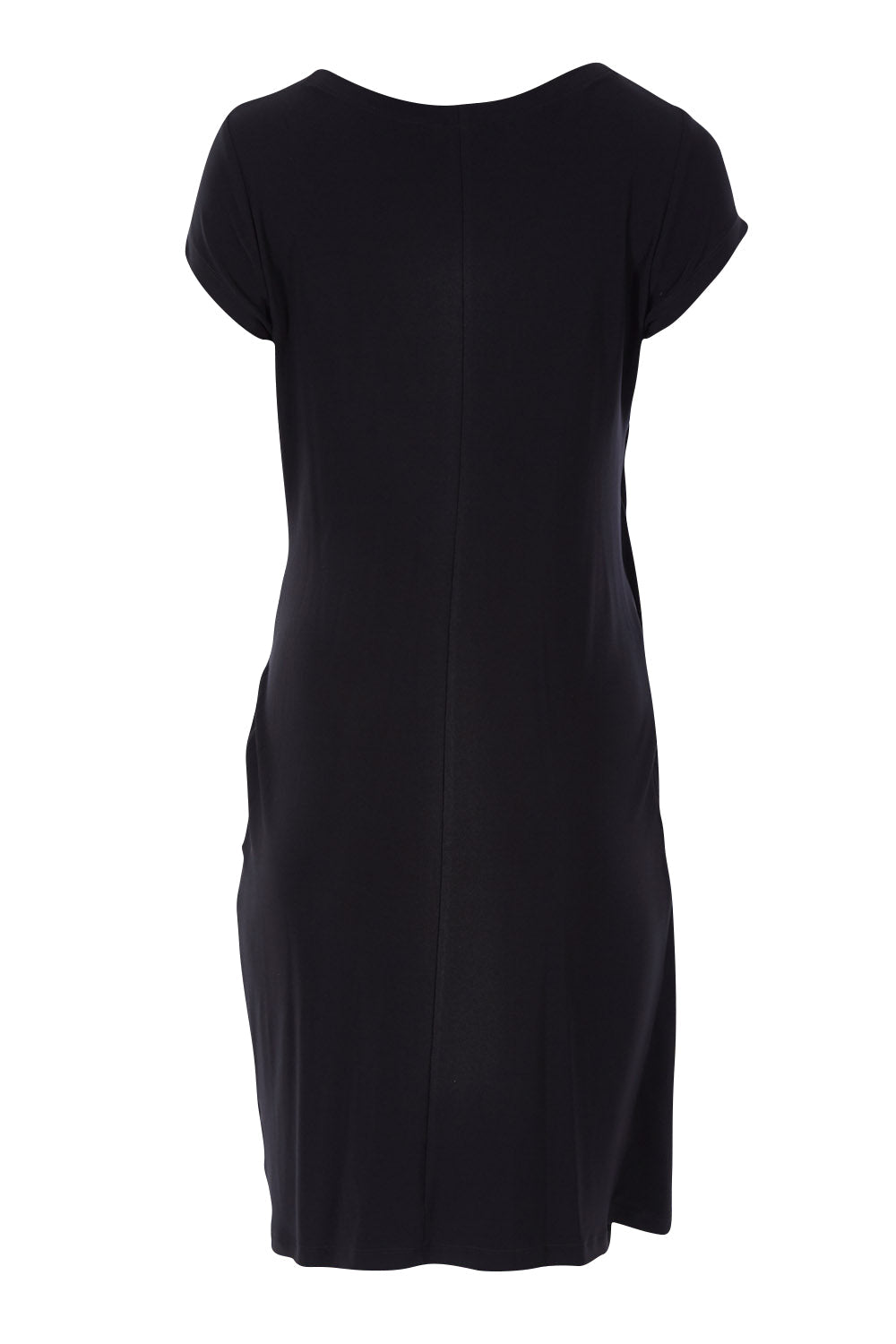 Preloved Front Detail Dress - Black