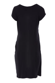 Preloved Front Detail Dress - Black