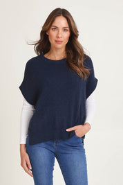 Cotton Cashmere Extended Sleeve Crew – Dkdenim