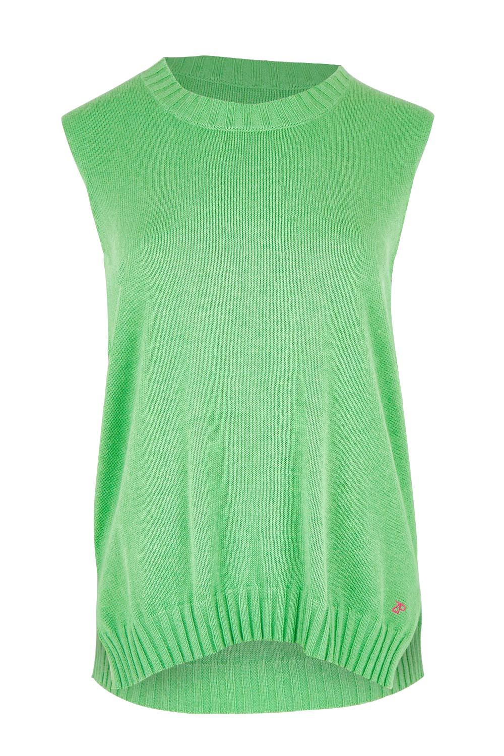Essential Cotton Cashmere Vest – Basil