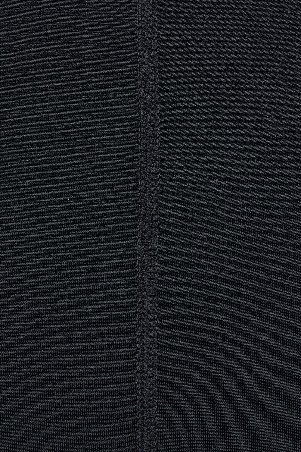 Product shot of the Cottesloe Legsuit One Piece in colour Black (Black), detail