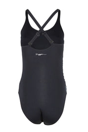 Product shot of the Multiway 1 Piece in colour Black (Black), from the back