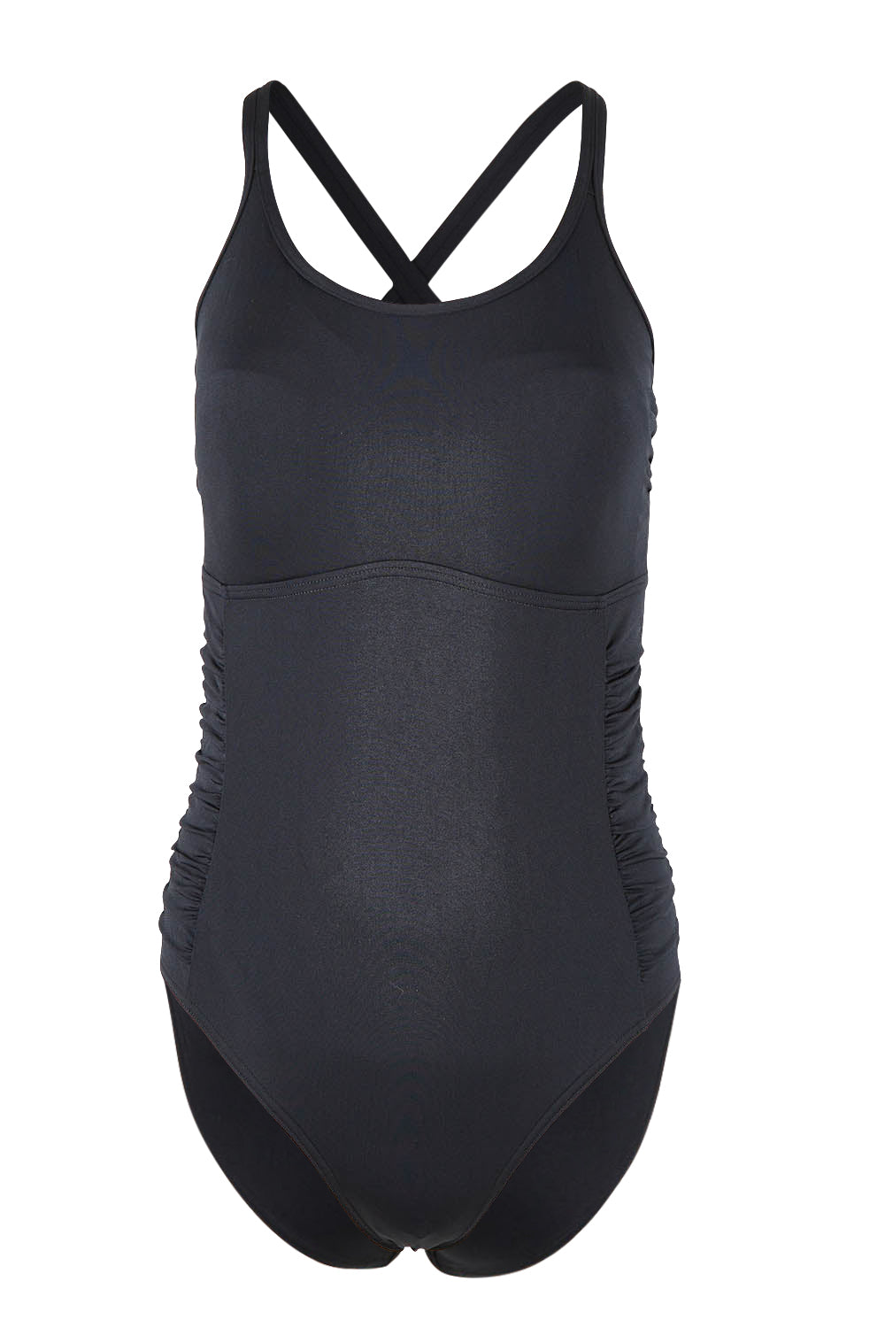 Product shot of the Multiway 1 Piece in colour Black (Black), from the front