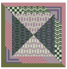 Silk Neck Scarf  - Vienna