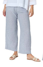 City Stripe Pant - Navywhite
