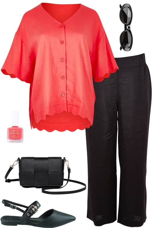 Outfit - Scalloped Swagger