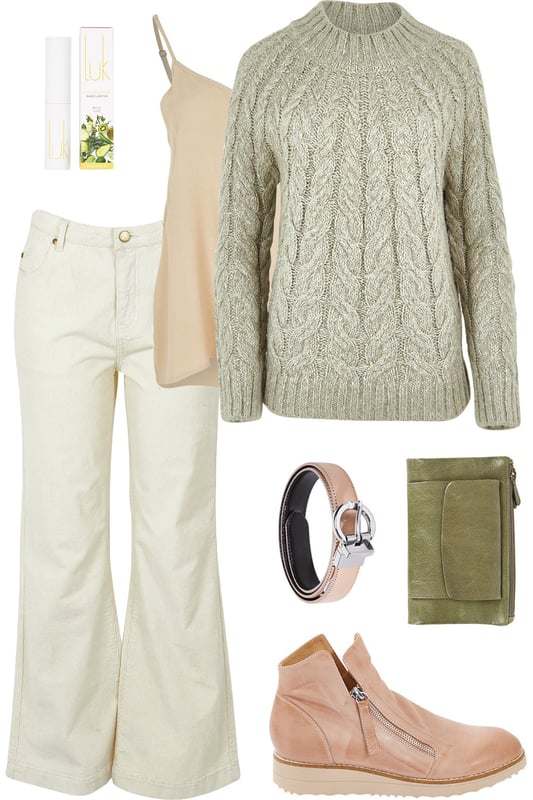Outfit - Sage And Sand