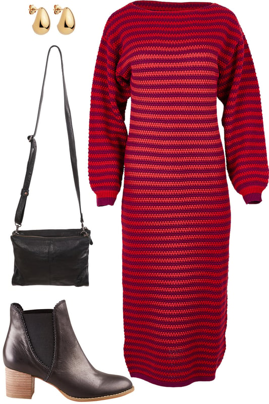 Outfit - Berry Bold Boho