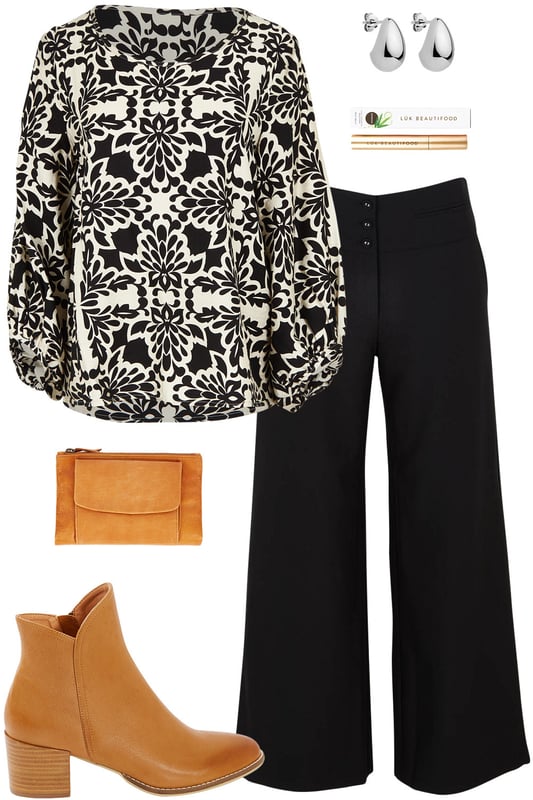 Outfit - Print And Poise