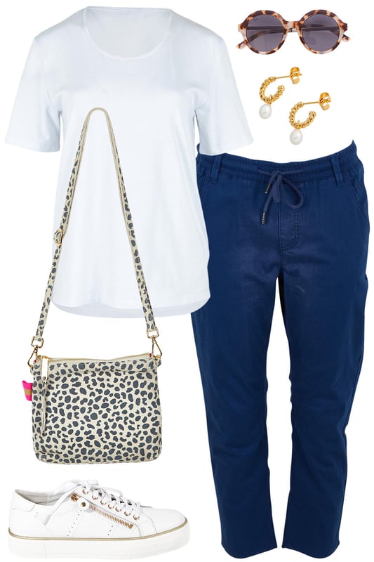 Outfit - White On Track