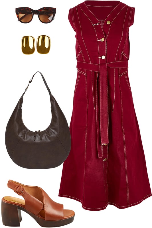 Outfit - Modern Bordeaux Chic
