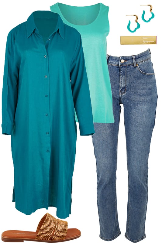 Outfit - Teal-ightful