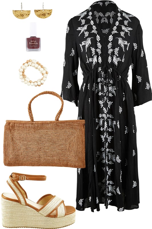 Outfit - Embroidered Earth