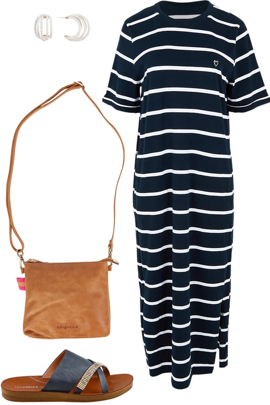 Outfit - Simply Stripes And Sandals