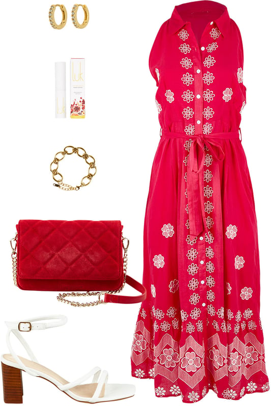 Outfit - Sangria Swing