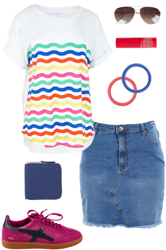 Outfit - Rainbow In Rewind