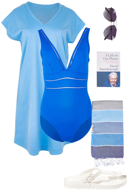 Outfit - By The Deep Blue Sea