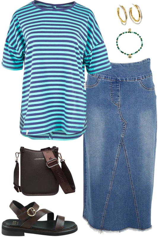Outfit - Blue Wave Mood