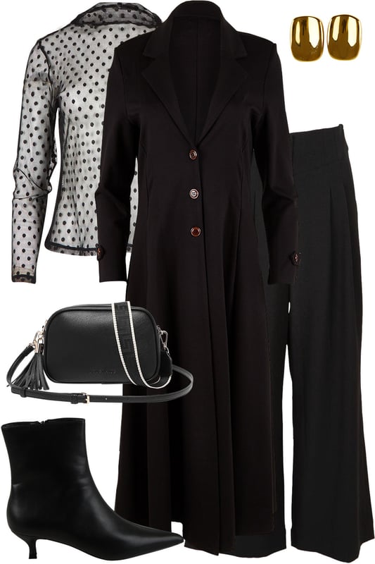 Outfit - Sculpted In Black