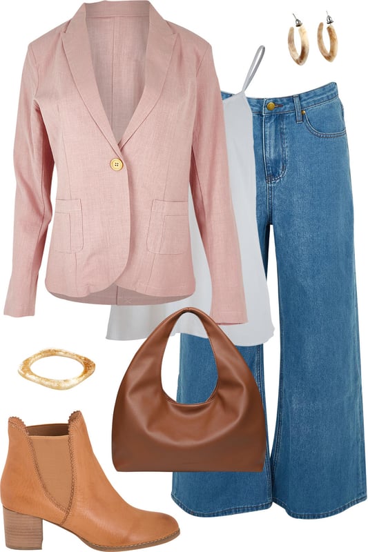 Outfit - Soft Blush And Light