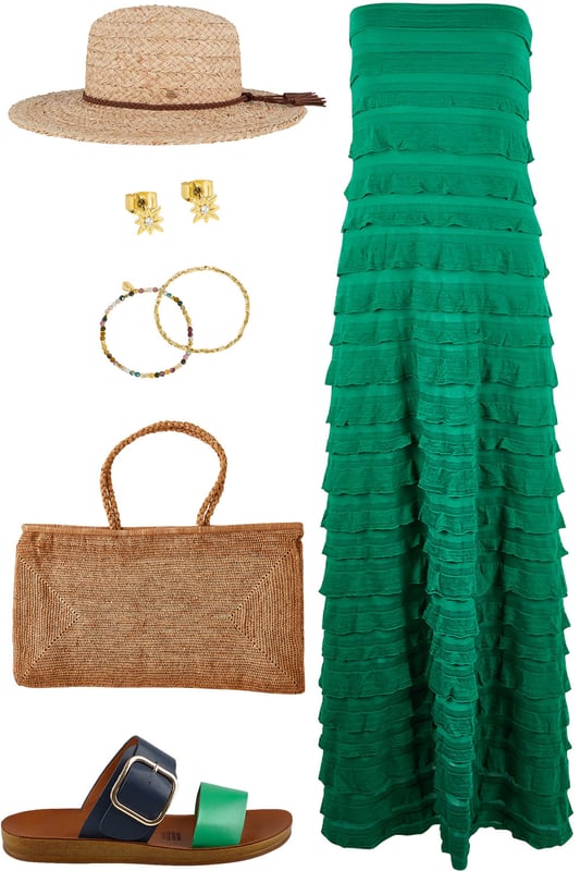 Outfit - Tropical Ruffle Reverie