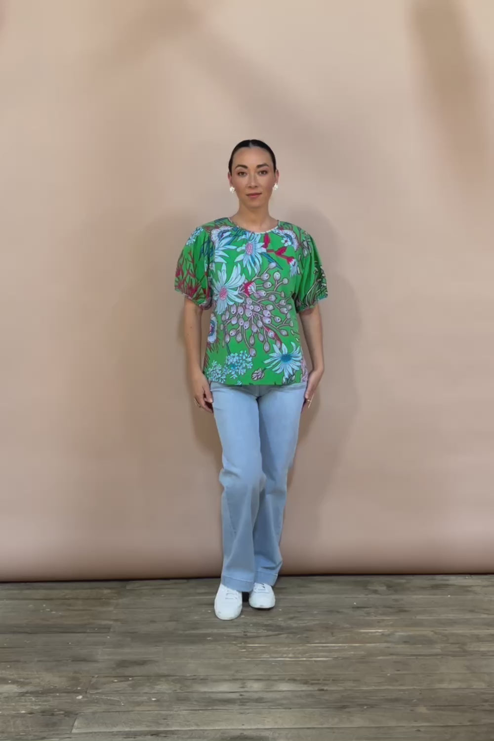 Rachel Cotton Top - Greengard