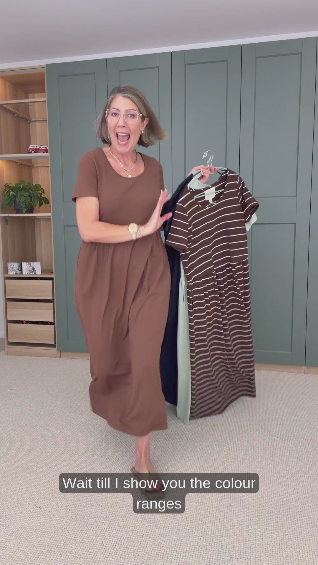 Nat LMTBYB Casual Saturday Cotton Dress Try On
