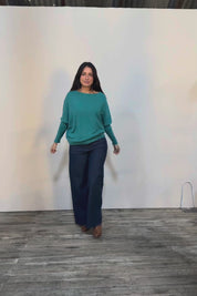 Snuggle Up Jumper - Jade